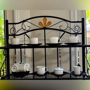 Rosenthal Tapio Wirkkala Variation Studio Linie Set | 8 Teacups + Matte Black